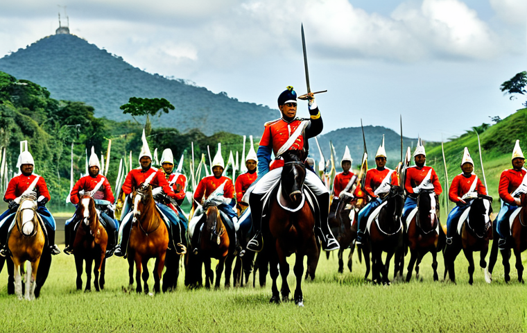 브라질 독립운동 - Arrival of the Royal Family**

"A bustling scene at the port of Rio de Janeiro in 1808.  Portuguese ...